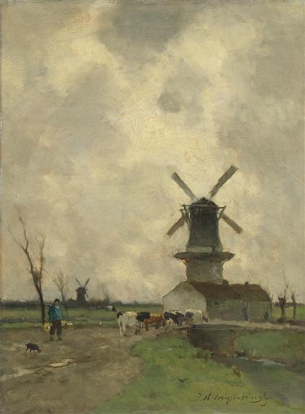 The Mill - Johan Hendrik Weissenbruch