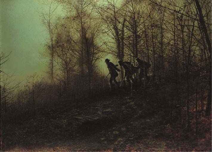 Poachers, 1871 - Джон Эткинсон Гримшоу