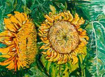 Sunflowers - John Bratby
