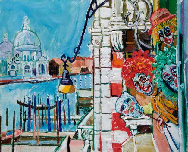 Venice Carnival - John Bratby
