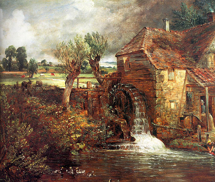 A Mill at Gillingham in Dorset, c.1826 - John Constable