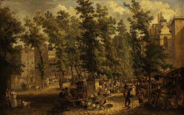 Boulevard des Italiens, Paris, 1815 - Джон Кром