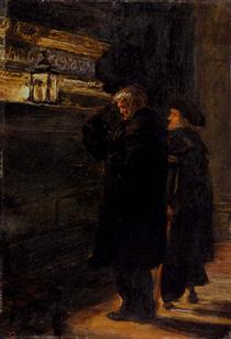 Nelson'ın Mezarında Greenwich Emeklileri - John Everett Millais