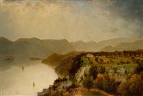 View from Cozzen's Hotel near West Point, N.Y. - 約翰·弗雷德里克·肯塞特
