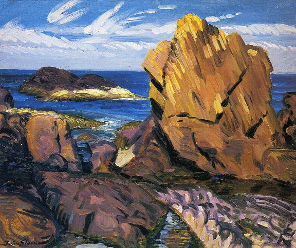 Yellow Rock, Gloucester, 1915 - Джон Френч Слоан