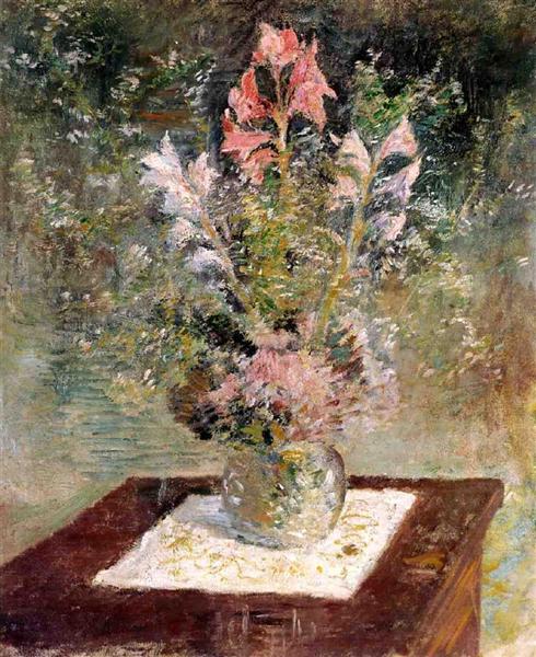 Flowers, 1888 - 1891 - Джон Генри Твахтман (Tуоктмен)