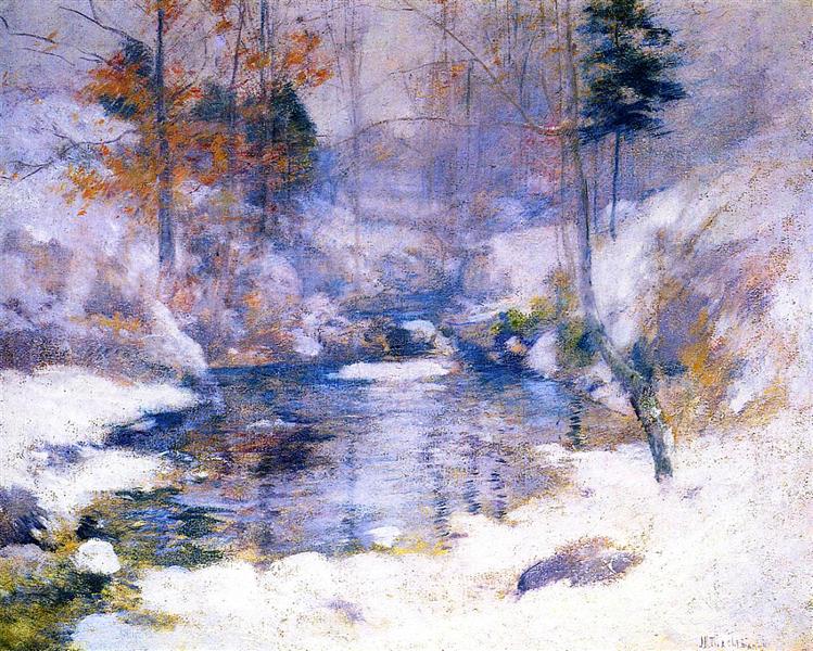 Winter Harmony, c.1893 - c.1900 - John Henry Twachtman