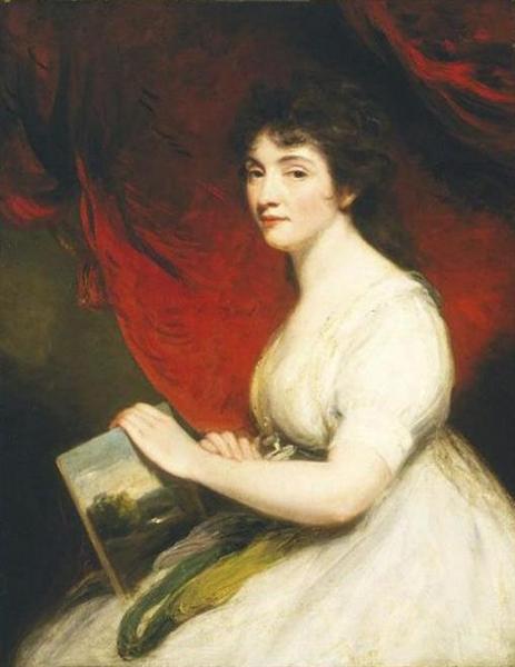 Miss Mary Linwood, 1800 - Джон Хопнер