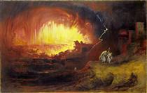 Die Zerstörung von Sodom und Gomorra - John Martin