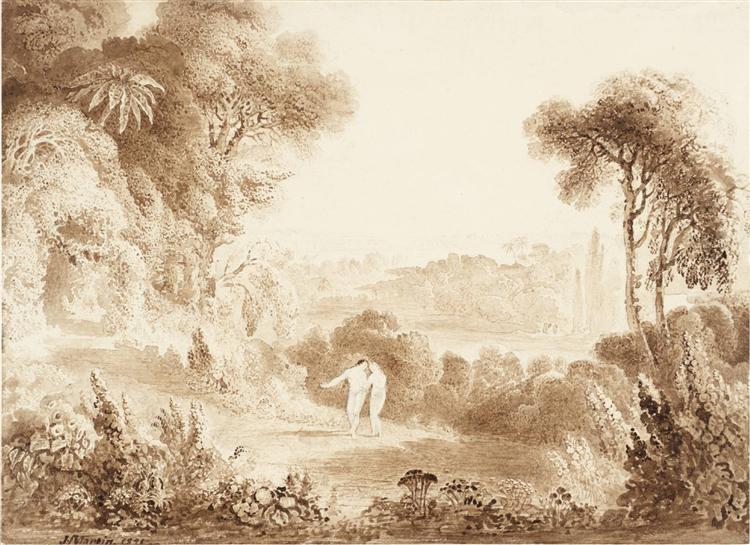 The Garden of Eden, 1821 - John Martin