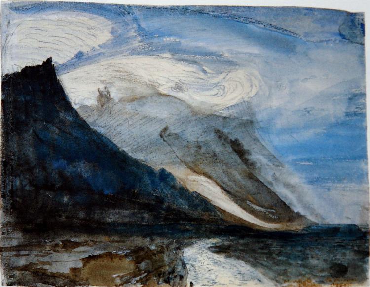 Moonlight Chamonix, 1888 - 約翰·拉斯金