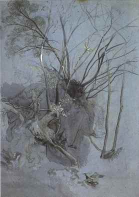 Tree study, 1845 - John Ruskin