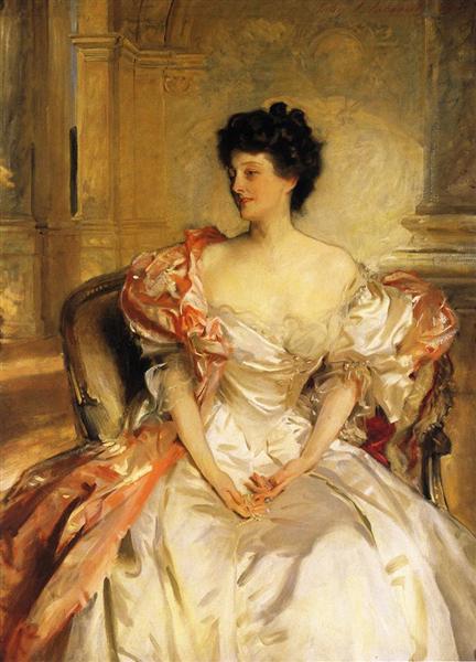 Cora, Countess of Strafford (Cora Smith), 1908 - Джон Сингер Сарджент