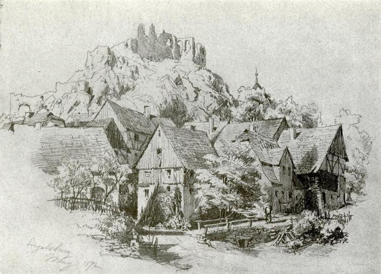 Engelsburg, 1872 - John Singer Sargent