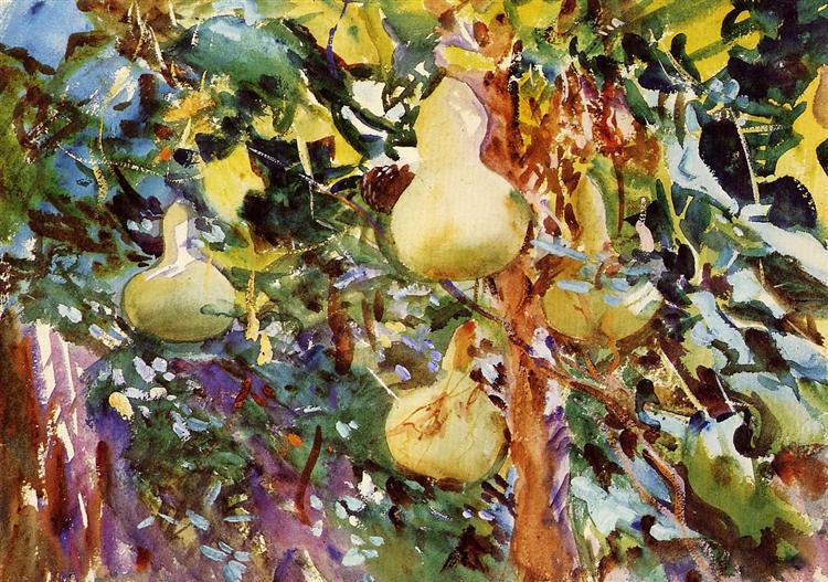 Gourds, c.1905 - Джон Сінгер Сарджент