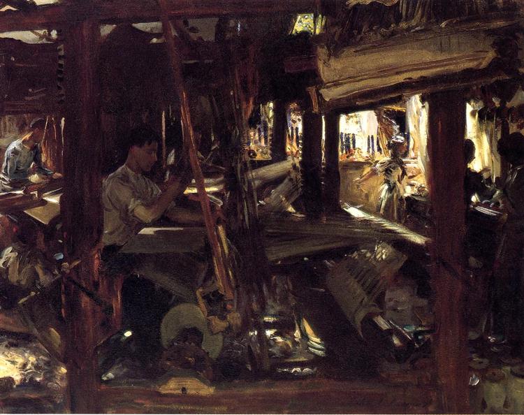 Granada. The Weavers, 1912 - Джон Сінгер Сарджент