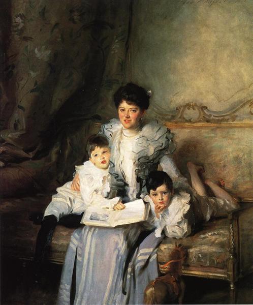 Mrs Knowles and her Children, 1902 - Джон Сінгер Сарджент