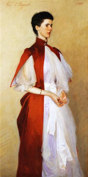 Mrs. Robert Harrison, 1886 - Джон Сингер Сарджент