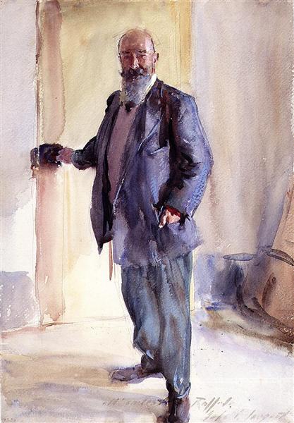 Portrait of Ambrogio Raffele, 1904 - 1911 - Джон Сингер Сарджент