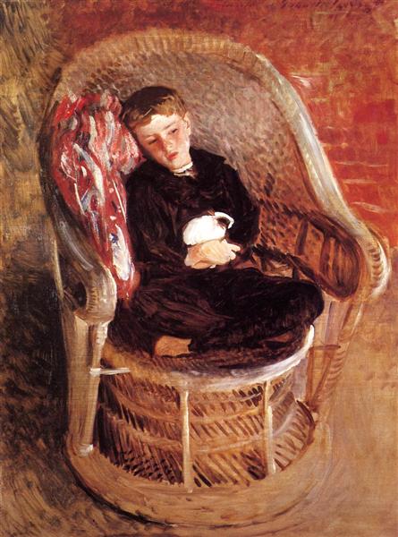 Portrait of Gordon Fairchild, 1890 - 薩金特