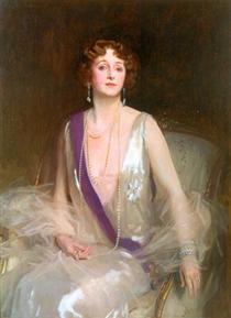 Portrait of Grace Elvina, Marchioness Curzon of Kedleston - 薩金特