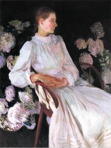 Portrait of Katharine Chase Shapleigh, 1890 - 薩金特