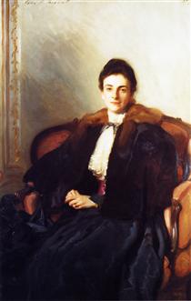 Portrait of Mrs Harold Wilson - John Singer Sargent