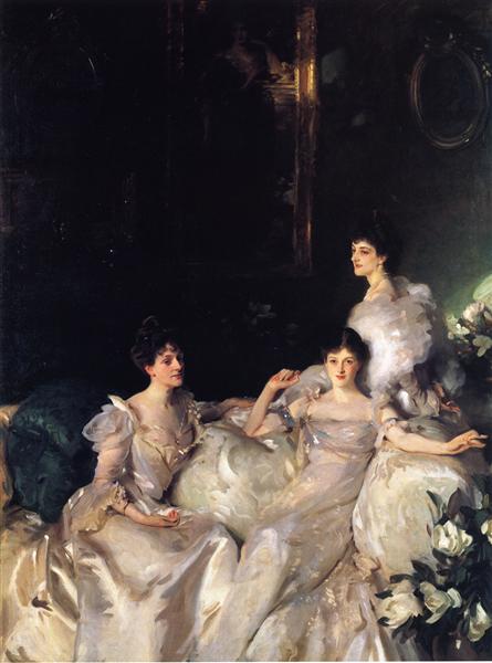 The Wyndham Sisters, 1899 - Джон Сингер Сарджент