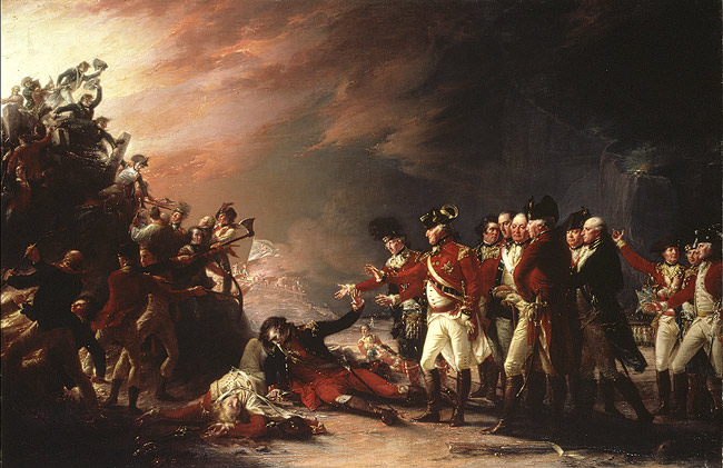 The Sortie Made by the Garrison of Gibraltar, 1789 - John Trumbull