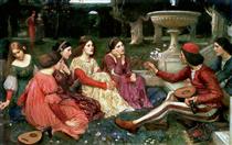 A Tale from the Decameron - John William Waterhouse