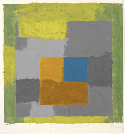 Study for Homage to the Square - Josef Albers