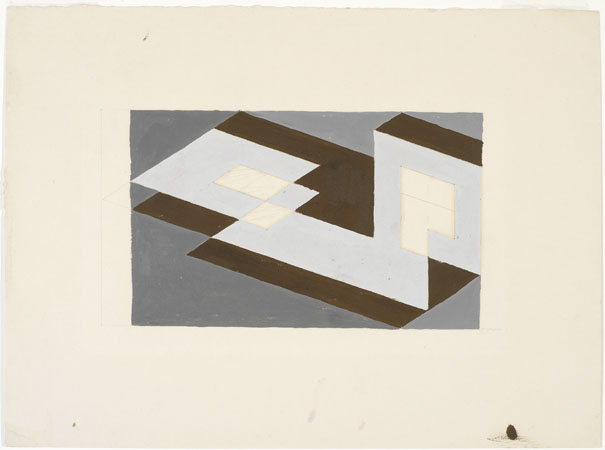 Study for Tenayuca, c.1938 - Джозеф Альберс