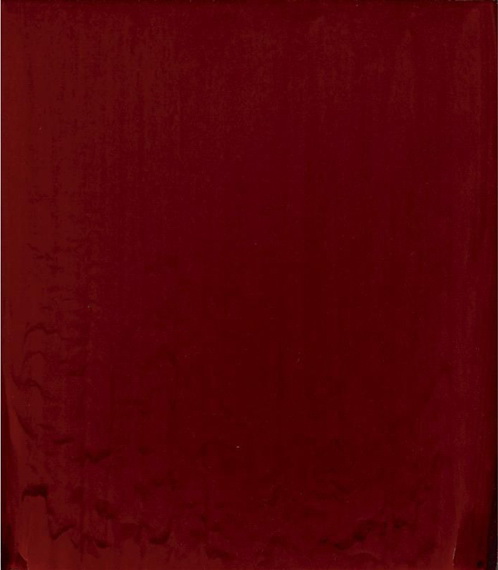 Red Painting - Joseph Marioni