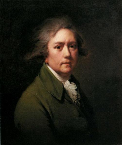 Self-Portrait at the Age of about Fifty, c.1782 - Joseph Wright