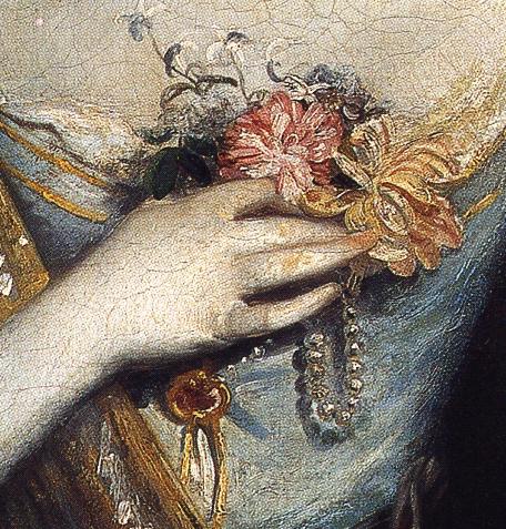 Anne Dashwood (detail), 1764 - Joshua Reynolds