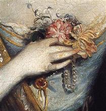 Anne Dashwood (detail) - Joshua Reynolds