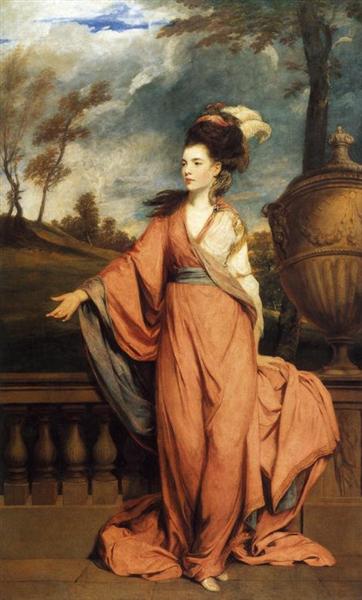 Jane Fleming, later Countess of Harrington, 1778 - 1779 - Джошуа Рейнольдс