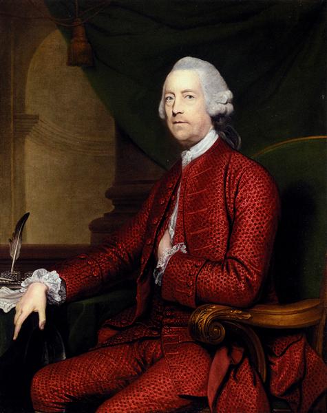 Portrait of John Simpson, of Bradley Hall, Northumberland - Джошуа Рейнольдс