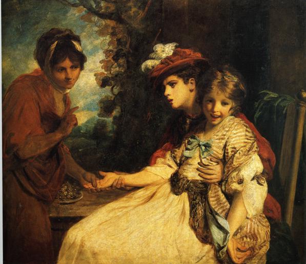 The Gypsy Fortune Teller, 1777 - 1778 - 約書亞·雷諾茲