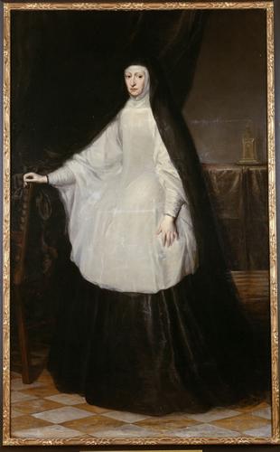 Archduchess Maria Anna Queen of Spain as a widow, c.1675 - Juan Carreño de Miranda