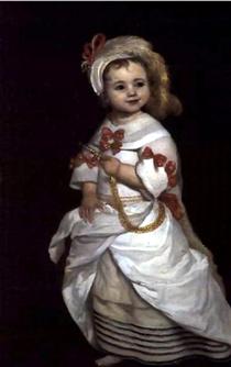 Portrait of a infanta - Juan Carreño de Miranda