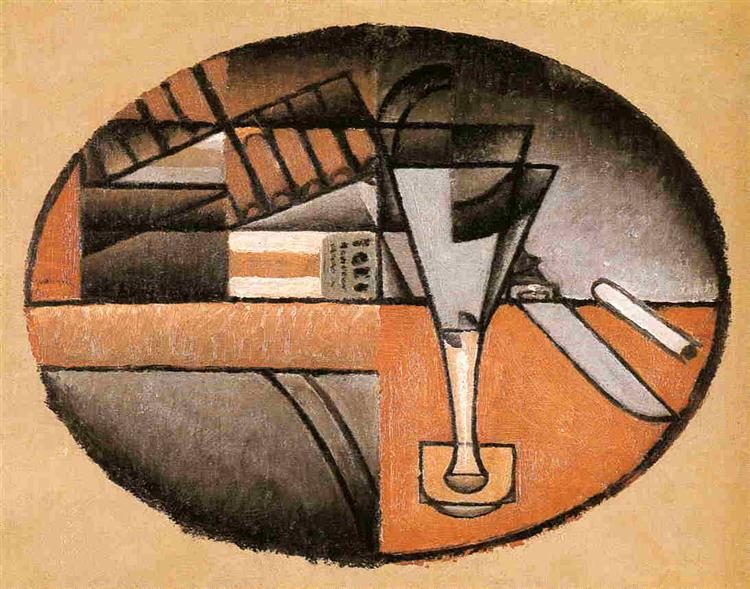 The Packet of Cigars, 1912 - Juan Gris
