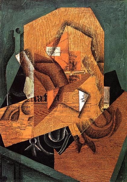 The Packet of Coffee, 1914 - Juan Gris