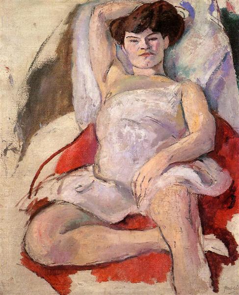Dancer at the Moulin Rouge, 1908 - Jules Pascin