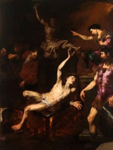 Martyrdom of Saint Lawrence, c.1615 - José de Ribera
