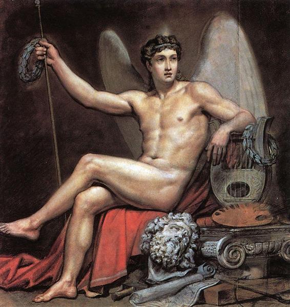 Genius of Art, 1817 - 1820 - Karl Briulov