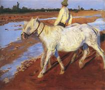 Horses - Károly Ferenczy