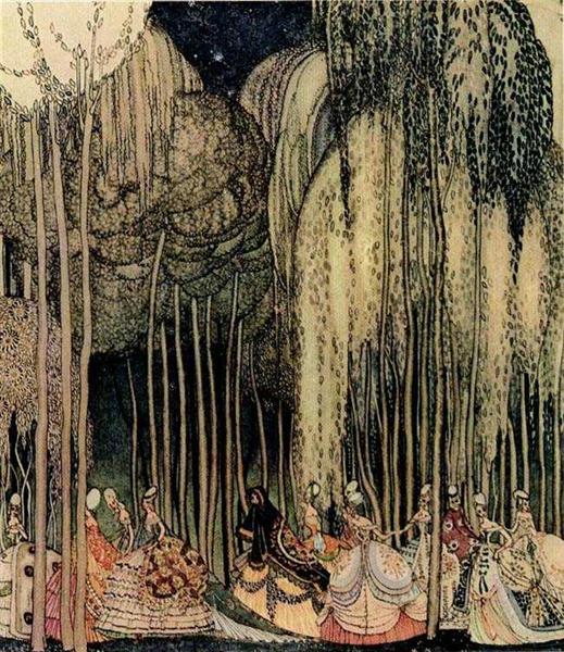 On the Way to the Dance - Kay Nielsen