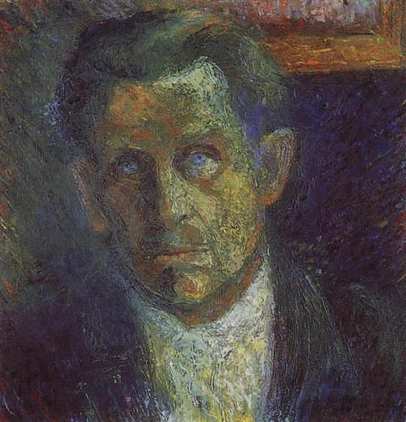 Portrait of Ivan Kliun, 1933 - Kasimir Sewerinowitsch Malewitsch
