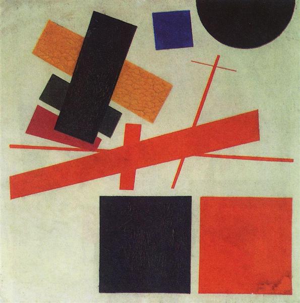 Suprematism, 1915 - Kasimir Malevitch